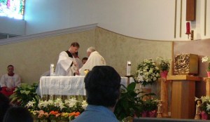 2008 Easter Mass @ St Bernadette Catholic Church, Hollywood, FL