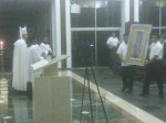 Miami vocation monstrance pilgrimage @ St John Vianney College Seminary, Miami, FL